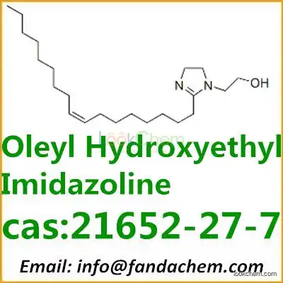 (Z)-2-(8-heptadecenyl)-4,5-dihydro-1H-imidazole-1-ethanol,cas:21652-27-7 from Fandachem
