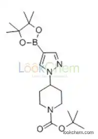 tert-Butyl 4-[4-(4,4,5,5-tetramethyl-1,3,2-dioxaborolan-2-yl)-1H-pyrazol-1-yl]piperidine-1-carboxylate(877399-74-1)