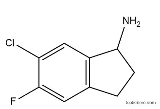 6-CHLORO-5-FLUORO-2,3-DIHYDRO-1H-INDEN-1-AMINE
