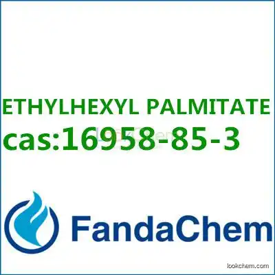 Top 1 exporter of ETHYLHEXYL PALMITATE, cas:16958-85-3 from Fandachem