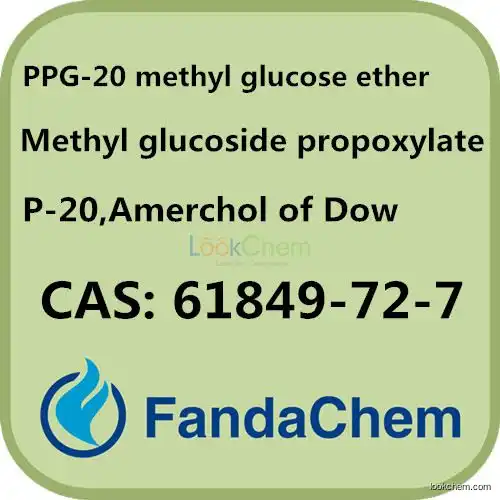 Factory supply PPG-20 methyl glucose ether , cas: 61849-72-7 from Fandachem