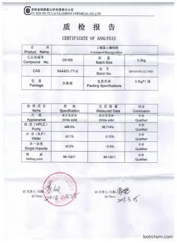 2-amino-4-fluoride pyridine