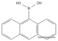 Boronic acid,  B-9-anthracenyl-