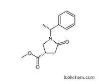 3-Pyrrolidinecarboxylic acid, 5-oxo-1-[(1R)-1-phenylethyl]-, methyl ester, (3S)-