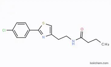 N-(2-(2-(4-Chlorophenyl)thiazol-4-yl)ethyl)butyramide