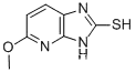 2-Mercapto-5-methoxyimidazole[4,5-b]pyridine