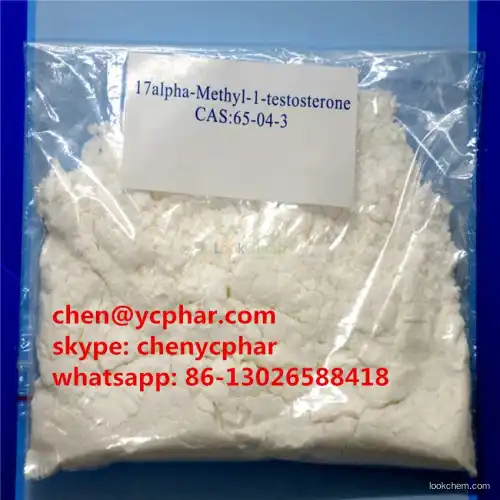 17A-Methyl-1-Testosterone Steroid hormone raw materials(65-04-3)
