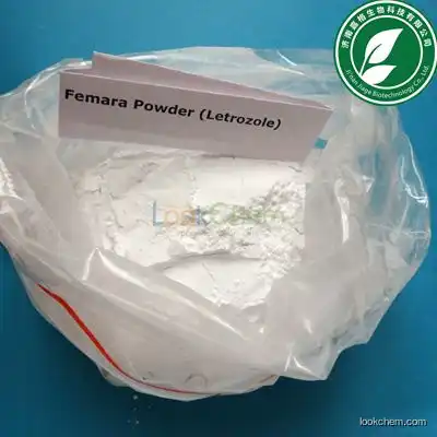 99% Purity Anti Estrogen Powder Femara Letrozole For Anti Cancer