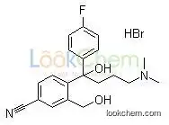 Sales 4-[4-(Dimethylamino)-1-(4-fluorophenyl)-1-hydroxybutyl]-3-(hydroxymethyl) Benzonitrile hydrobromide /promotion qualified 103146-26-5 factory