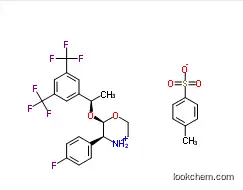 (2R,3S)-2-[(1R)-l-[3,5-Bis(trifluoromethyl)phenyl]ethoxy]-3-(4-fluorophenyl)-morpholine, 4-Methylbenzenesulfonate