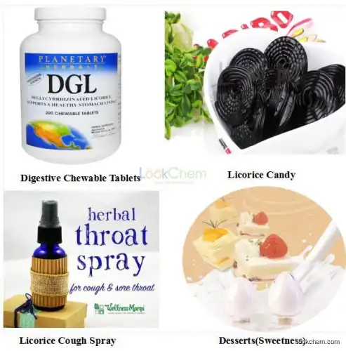 FDA Standard DGL Licorice 3%, Glycyrrhiza Glabra Extract