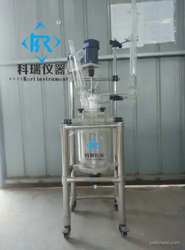 5L  Jacketed chemical Glass mixer Reactor
