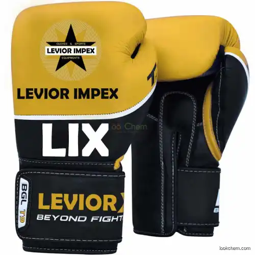 Leather Boxing Gloves Fight Punching Bag MMA Muay Thai Sparring Kickboxing