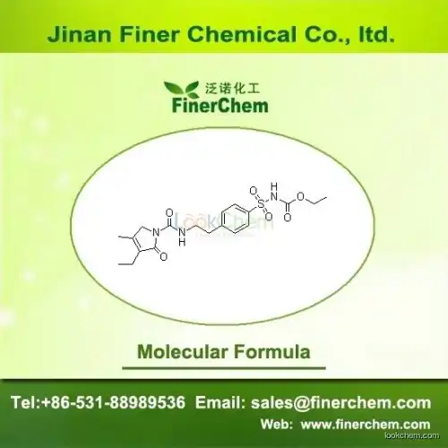 [[4-[2-[[(3-Ethyl-2,5-dihydro-4-methyl-2-oxo-1H-pyrrol-1-yl)carbonyl]amino]ethyl]phenyl]sulfonyl]-carbamic acid ethyl ester