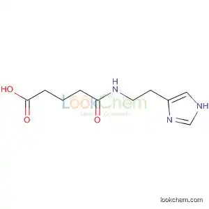Pentanoic acid, 5-[[2-(1H-imidazol-4-yl)ethyl]amino]-5-oxo-