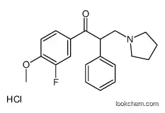 TIANFU-CHEM  1-Propanone,1-(3-fluoro-4-methoxyphenyl)-2-phenyl-3-(1-pyrrolidinyl)-, hydrochloride (1:1)