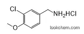 (3-chloro-4-methoxyphenyl)methanamine hydrochloride