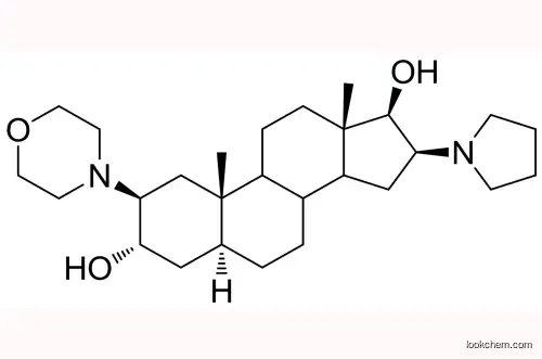 (2β,3α,5α,16β,17β)-2-(4-Morpholinyl)-16-(1-pyrrolidinyl)androstane-3,17-diol