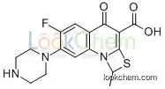 6-Fluoro-1-methyl-4-oxo-7-(1-piperazinyl)-4H-[1,3]thiazeto[3,2-a]quinoline-3-carboxylic acid CAS NO.112984-60-8