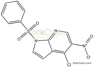 4-Chloro-5-nitro-1-(phenylsulfonyl)-1H-pyrrolo[2,3-b]pyridine
