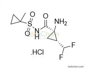 (1R,2R)-1-amino-2-(difluoromethyl)-N-((1-methylcyclopropyl)sulfonyl)cyclopropane-1-carboxamide hydrochloride