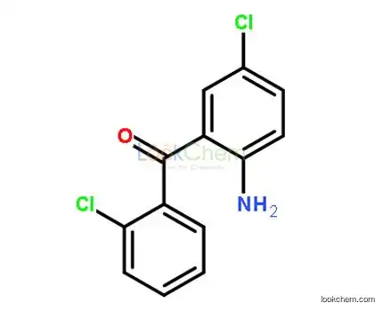 Hot sale  (2-amino-5-chlorophenyl)-(2-chlorophenyl)methanone 2958-36-3 good supplier in china