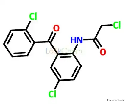 2-Chloro-N-[4-chloro-2-(2-chlorobenzoyl)phenyl]acetamide 99.0% Purity
