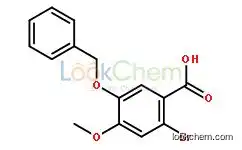 Buy high quality  2-bromo-4-methoxy-5-phenylmethoxybenzoic acid  24958-42-7 cost