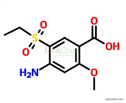 buy high quality 4 4-Amino-5-(ethylsulfonyl)-2-methoxybenzoic acid  71675-87-1  global trader