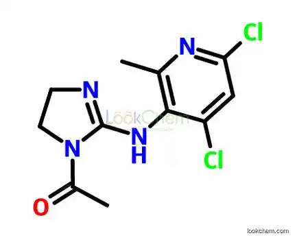 low price  4,6-DICHLORO-2-METHYL-5-(1-ACETYL-2-IMIDAZOLIN-2-YL)-AMINOPYRIDINE  75438-54-9  good supplier  in China