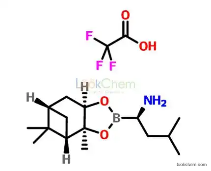 High Purity (aR,3aS,4S,6S,7aR)-Hexahydro-3a,8,8-trimethyl-alpha-(2-methylpropyl)-4,6-methano-1,3,2-benzodioxaborole-2-methanamine 2,2,2-trifluoroacetate
