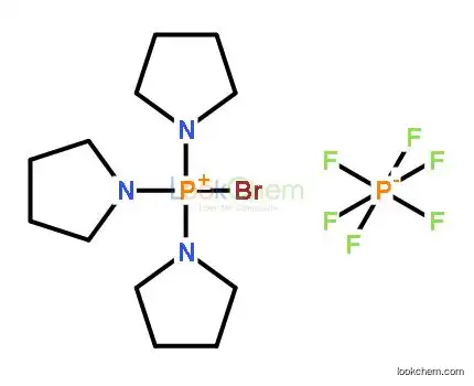 Supply lowest price Bromotri(1-Pyrrolidinyl)Phosphonium Hexafluorophosphate  132705-51-2  in China