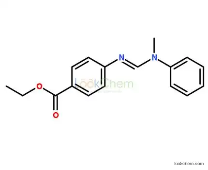 Good quality (E)-Ethyl 4-[[(Methylphenylamino)Methylene]Amino]Benzoate  UV-1