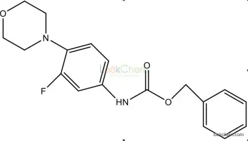 N-BENZYLOXYCARBONYL-3-FLUORO-4-MORPHOLINOANILINE CAS NO.168828-81-7