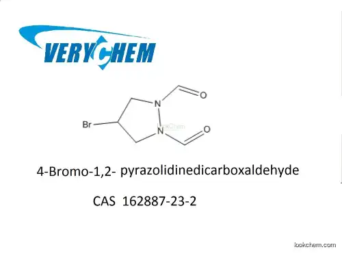 4-Bromo-1,2-pyrazolidinedicarboxaldehyde
