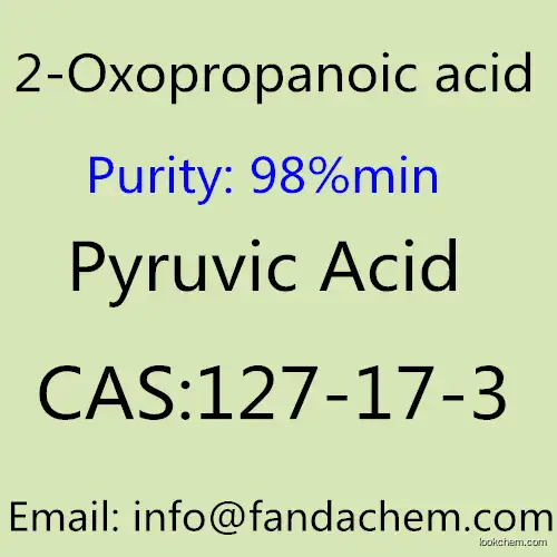 Pyruvic Acid/2-Oxopropanoic acid 98%min,CAS NO: 127-17-3