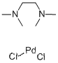 DICHLORO(N,N,N',N'-TETRAMETHYLETHYLENEDIAMINE)PALLADIUM(II) 14267-08-4