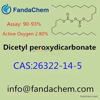 Dicetyl peroxydicarbonate, CAS NO: 26322-14-5