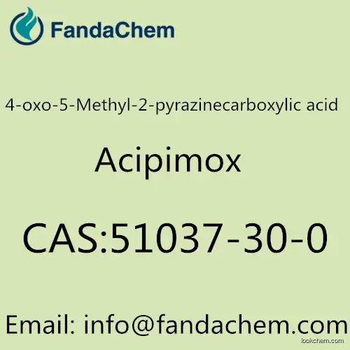 Acipimox, CAS NO: 51037-30-0