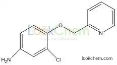 High quality 3-Chloro-4-[(pyridin-2-yl)methyloxy]aniline supplier in China CAS NO.524955-09-7