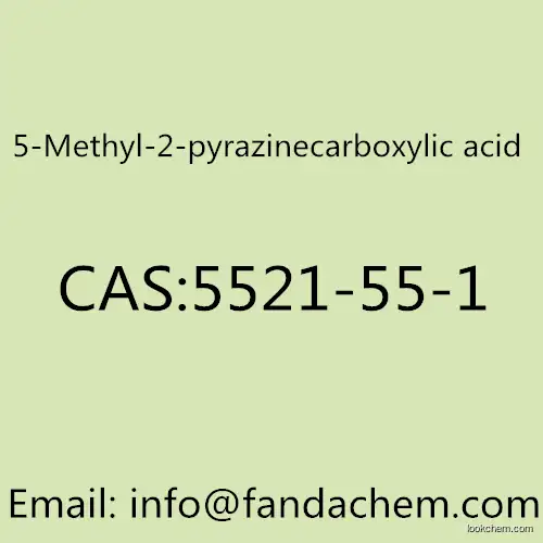 5-Methyl-2-pyrazinecarboxylic acid, CAS NO 5521-55-1