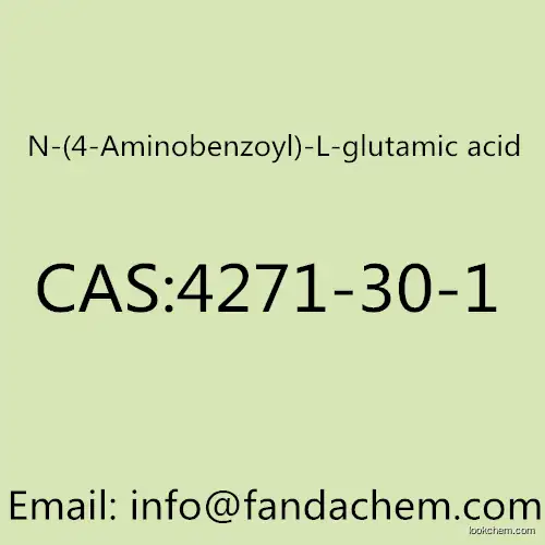 N-(4-Aminobenzoyl)-L-glutamic acid, cas no: 4271-30-1