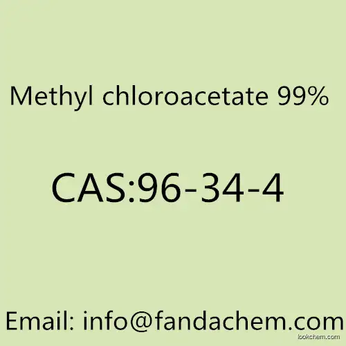 Methyl chloroacetate 99%, CAS NO: 96-34-4