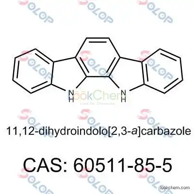 high purity, low price, in stock, free sample  11,12-dihydroindolo[2,3-a]carbazole 60511-85-5(60511-85-5)