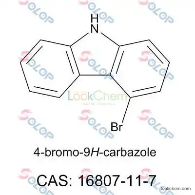 SOLOP high purity, low price, in stock, free sample 4-BroMo-9H-carbazole 3652-89-9