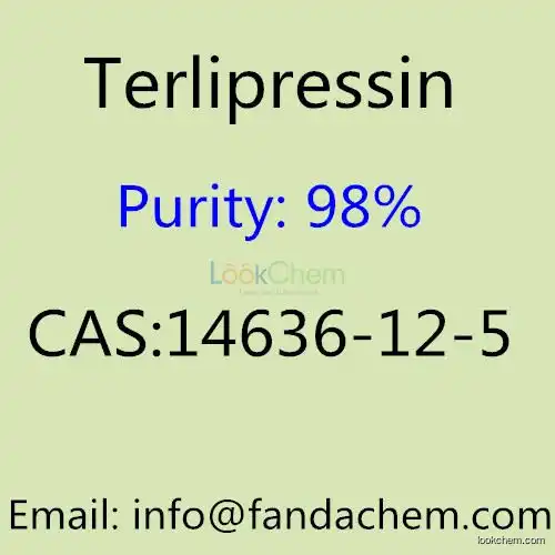 Terlipressin 98% CAS NO: 14636-12-5 from Fandachem