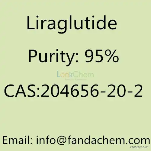 Liraglutide 95% CAS NO: 204656-20-2 from Fandachem