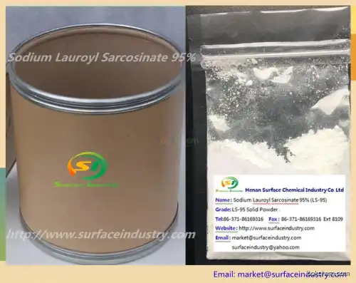 Mild Surfactant Sodium Lauroyl Sarcosinate 30% and 95% for Facial Cleanser