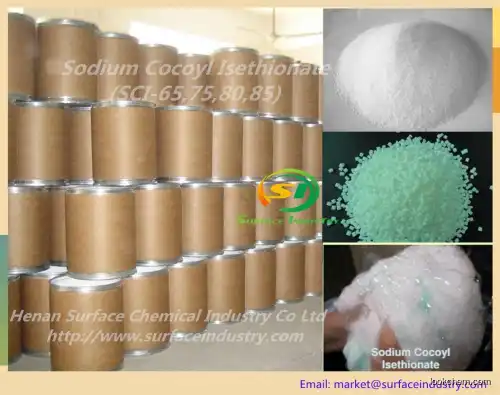 ISO Approved Sodium Cocoyl Isethionate 65% and 85%