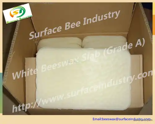100% Natural and Purity White Beeswax Slab in Pharmaceuticals Industry